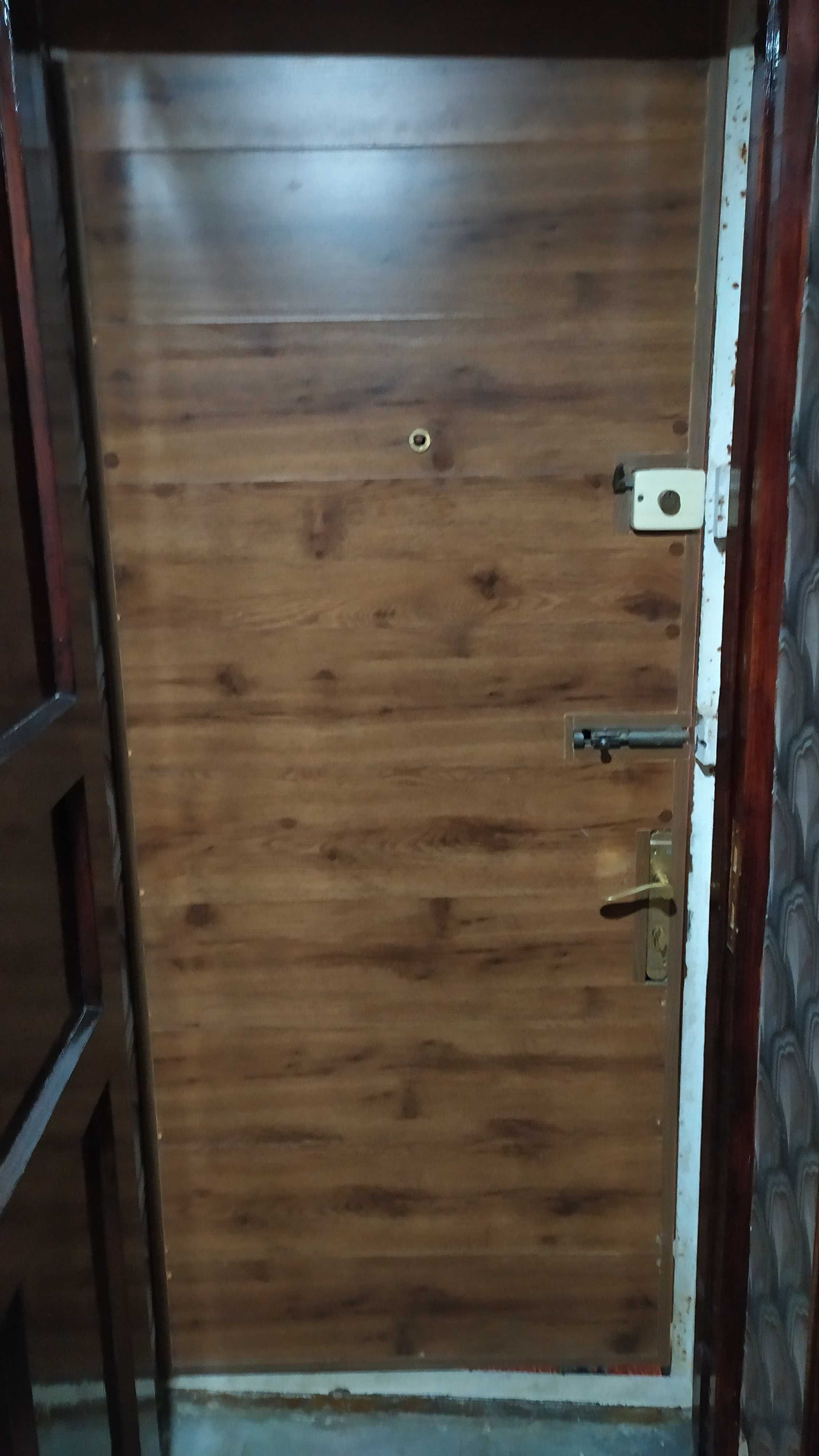 Железная  дверь входная