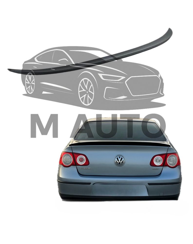 Заден Спойлер ЛИП VW Passat B6 / Волксваген Пасат Б6 (2006 - 2010г)