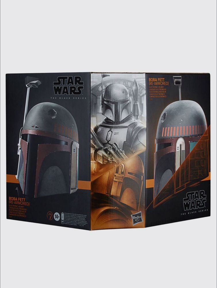 Шлем Boba Fett оригинал Hasbro (star wars)