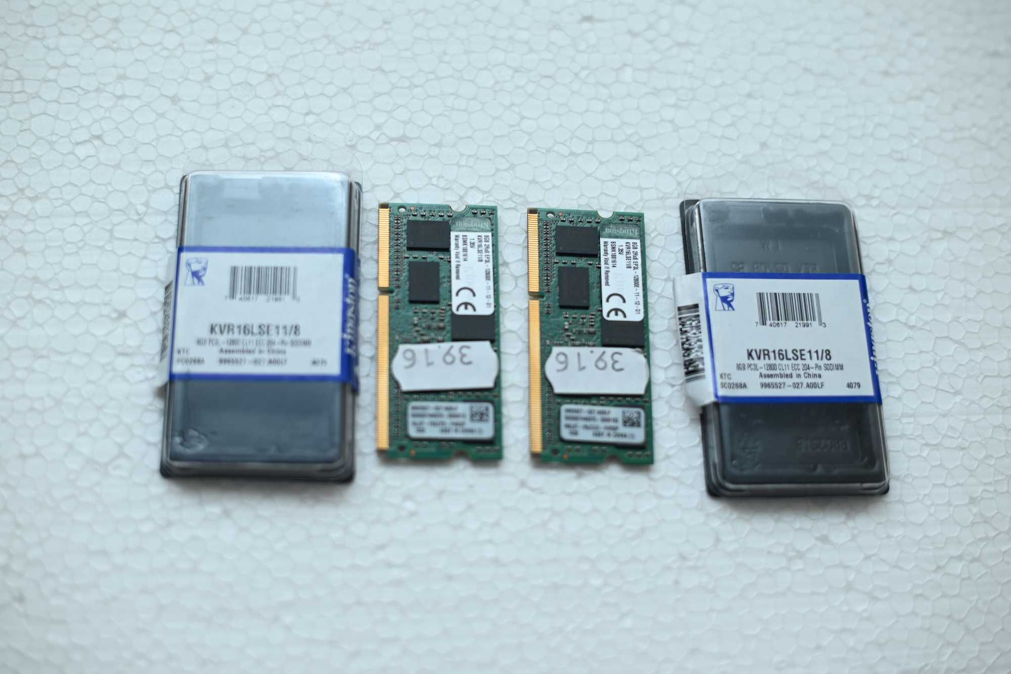 Памет 16GB DDR3 SoDimm ECC