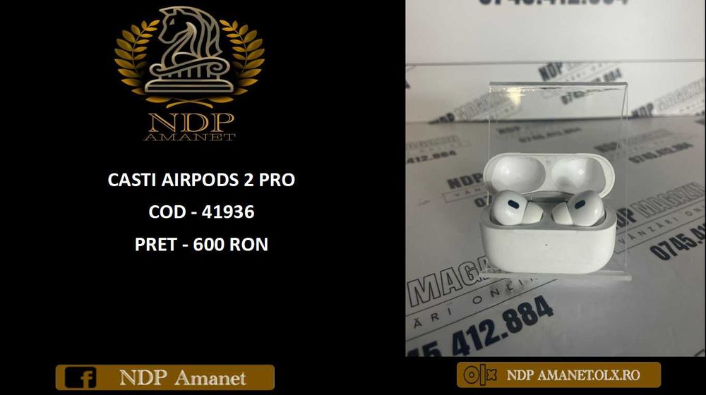 NDP Amanet NON-STOP Bld. Iuliu Maniu 69 CASTI AIRPODS 2 PRO (41936)