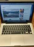 Vand laptop MacBook Pro 13" 2012