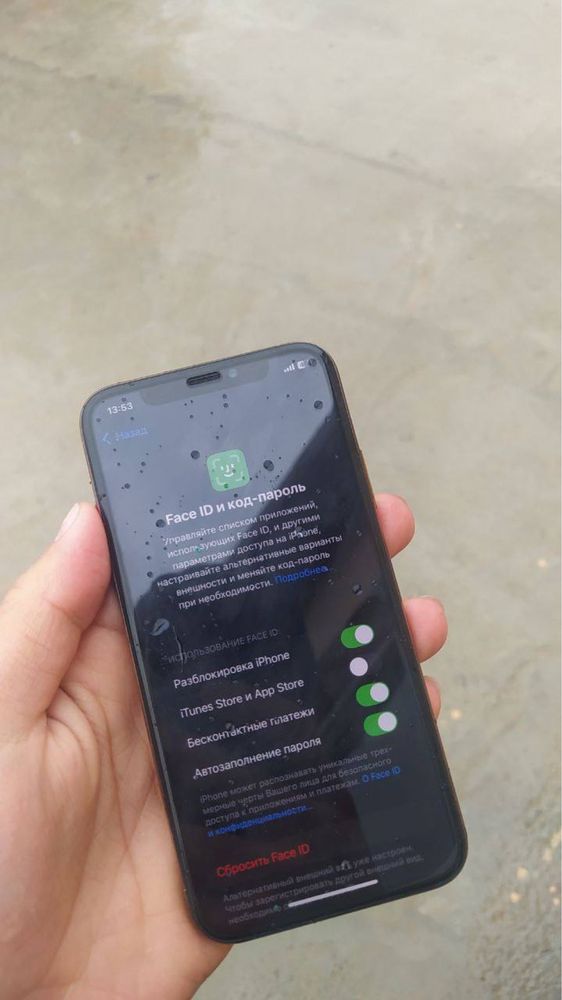 Iphone Xs ideal faqat obmen