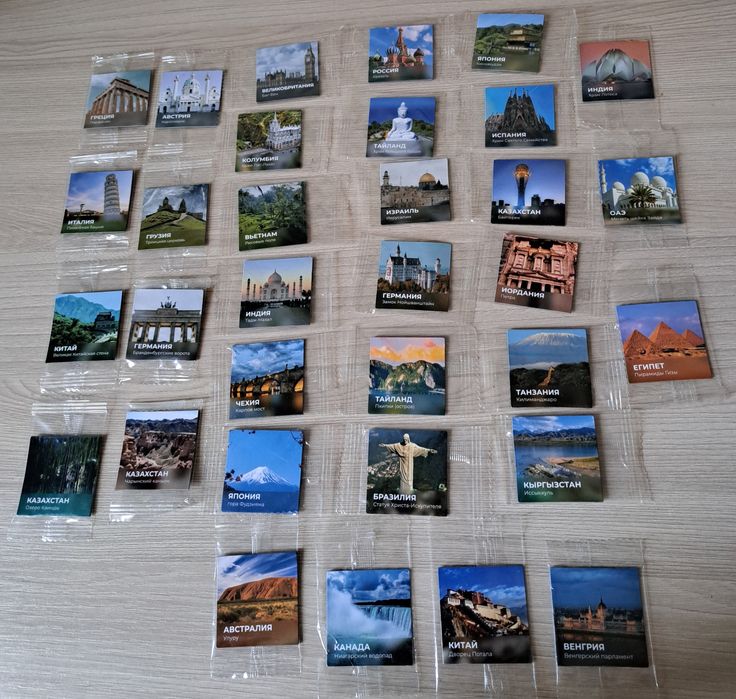 Продам магнитики стран