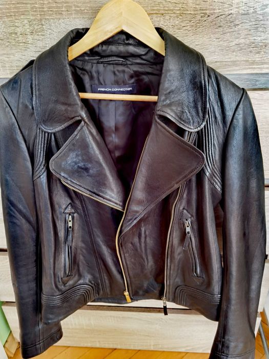 Дамско кожено яке