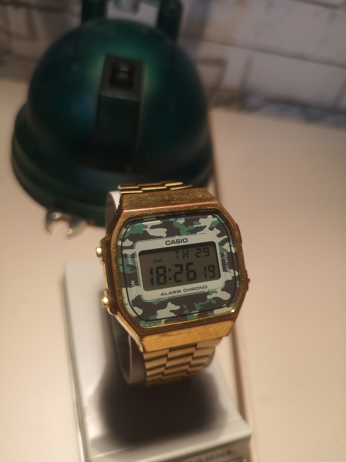 Casio retro camo