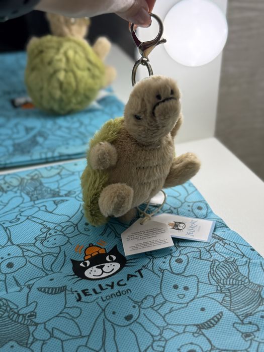 Jellycat / Джеликет ключодържател - Timmy Turtle