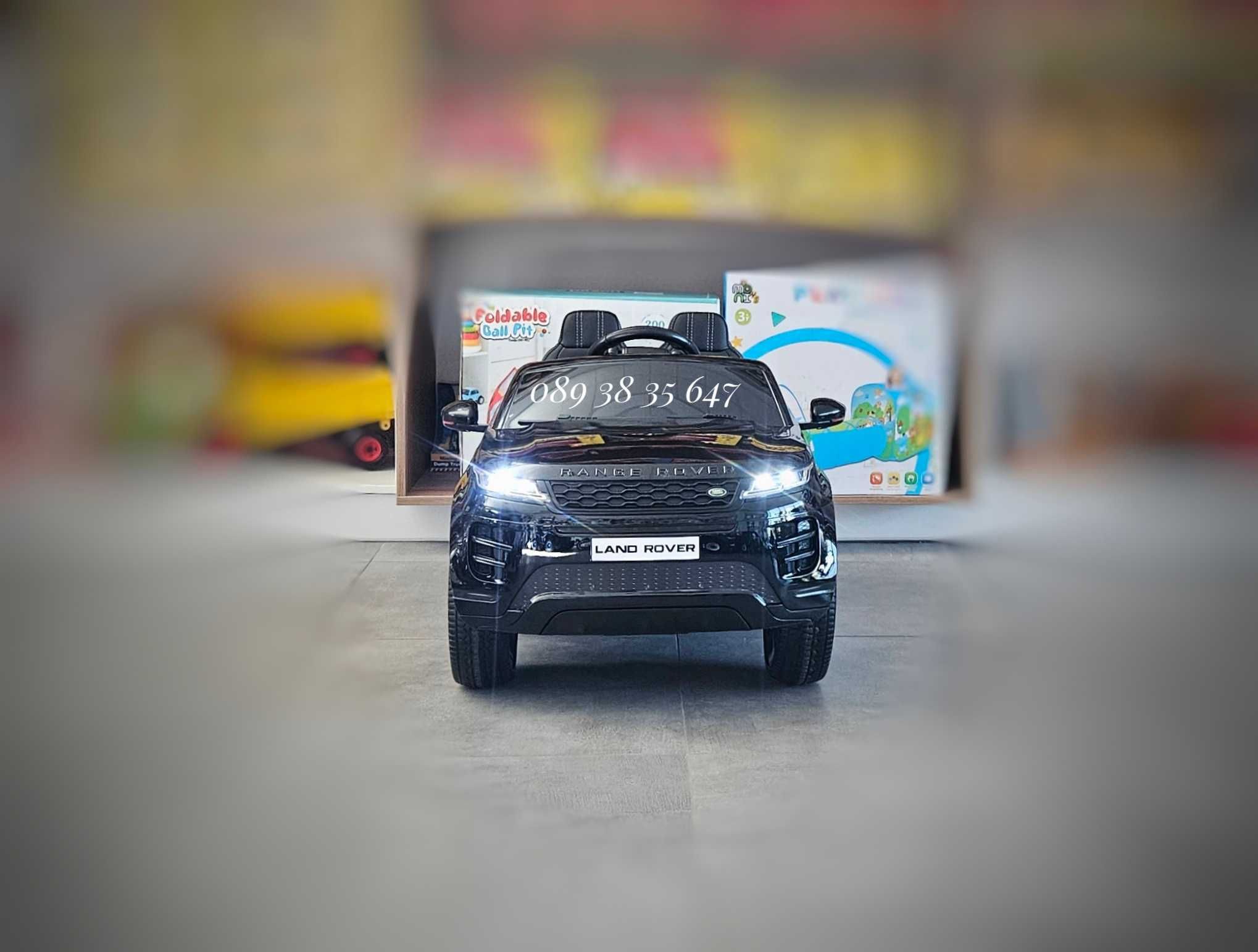 ПРОМОЦИЯ!НОВО!Акумулаторен джип RANGE ROVER с 4Х4,12Vбатерия,EVA гуми