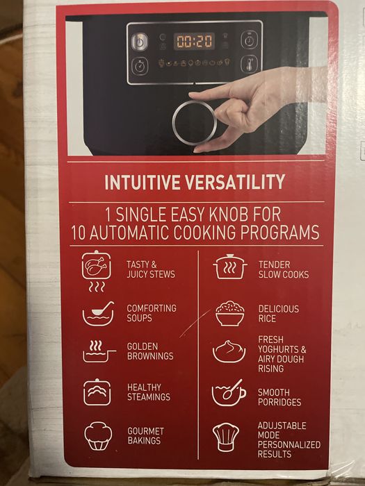 Tefal Turbo Cuisine – мултикукър (Fast Multicooker), почти нов