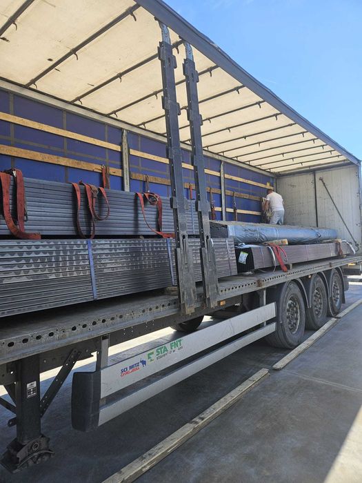 PLasa/ panou bordurat /TEAVA/ STALP 3.5-4.9MM/Zincat /Verde/Gri