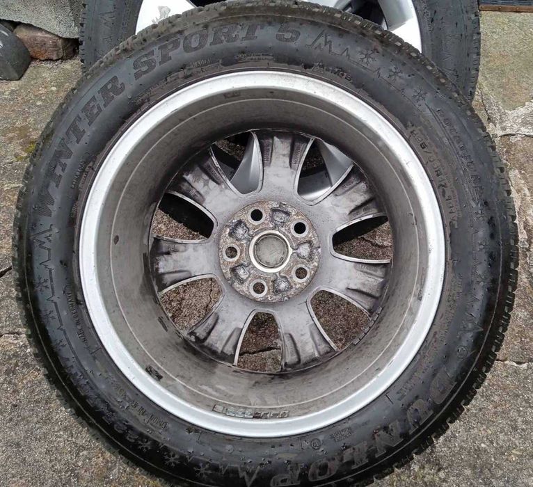 Зимни Гуми 225/55 R17 с Джанти 5x120 R17 J7 ET41