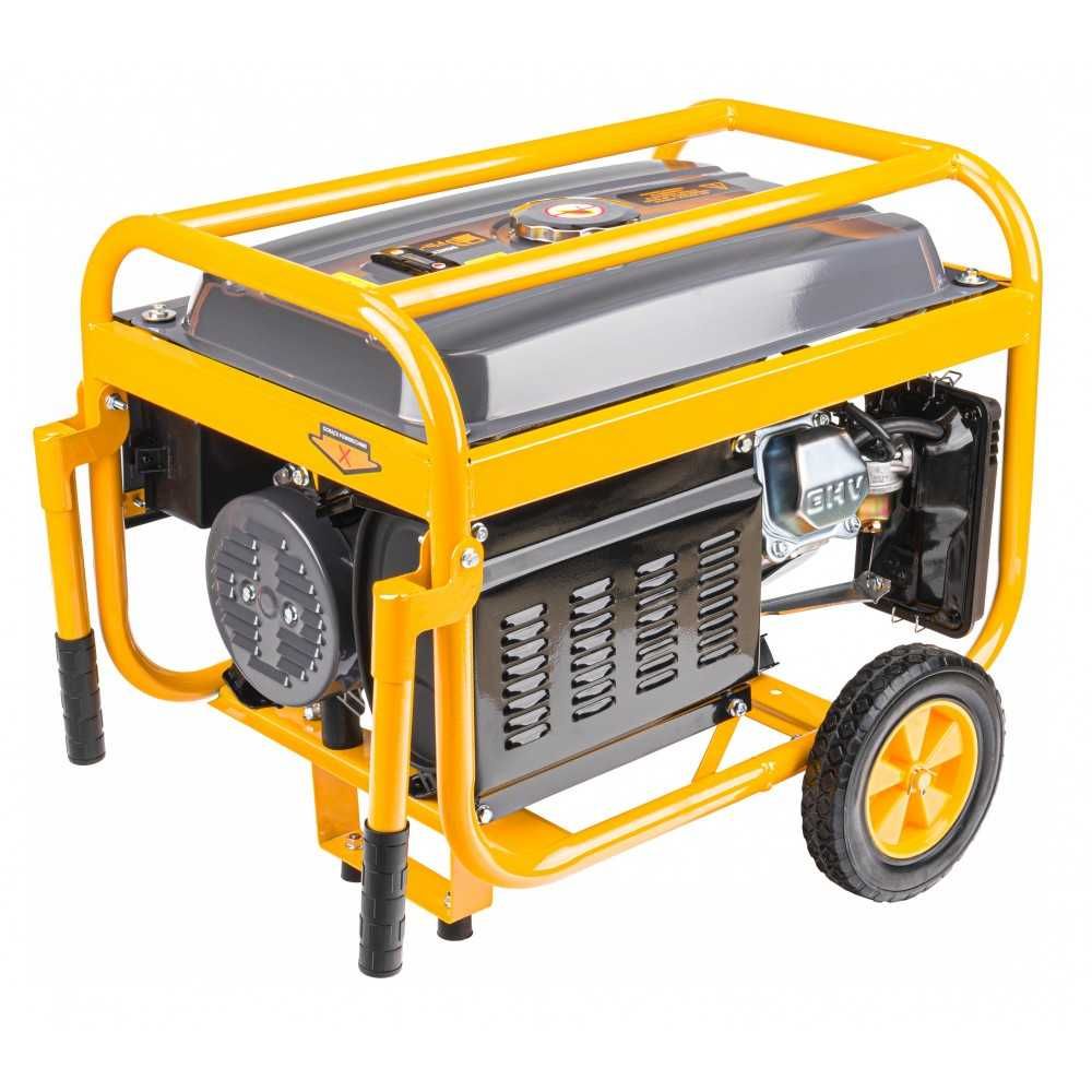 Generator 3kW 230V 12V manere roti motor benzina 7CP (PM1198)