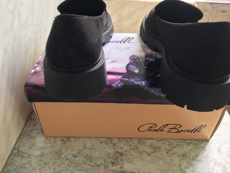 Дамски обувки Paola Bocelli - мокасини, нови