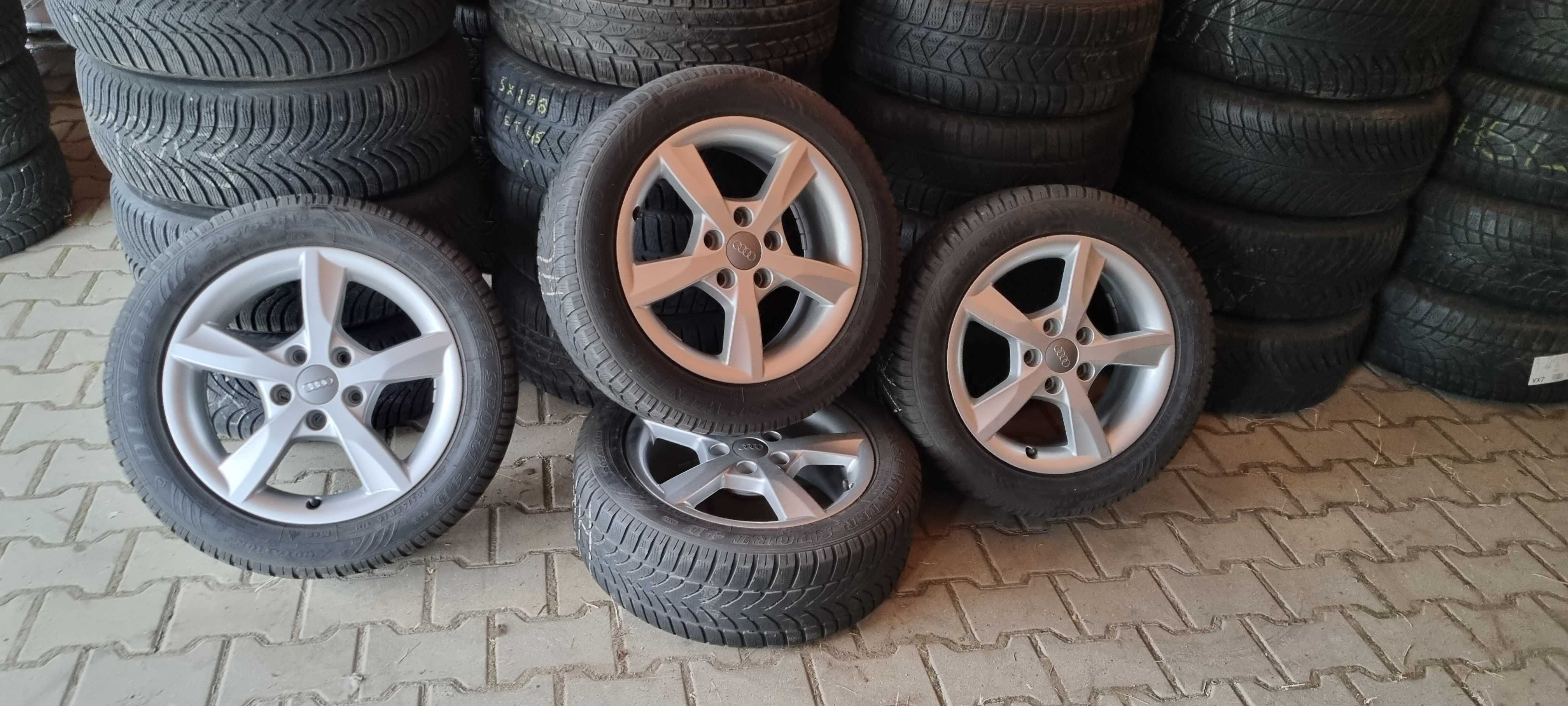 Jante Audi A3 anvelope iarna Dunlop 205 55 16