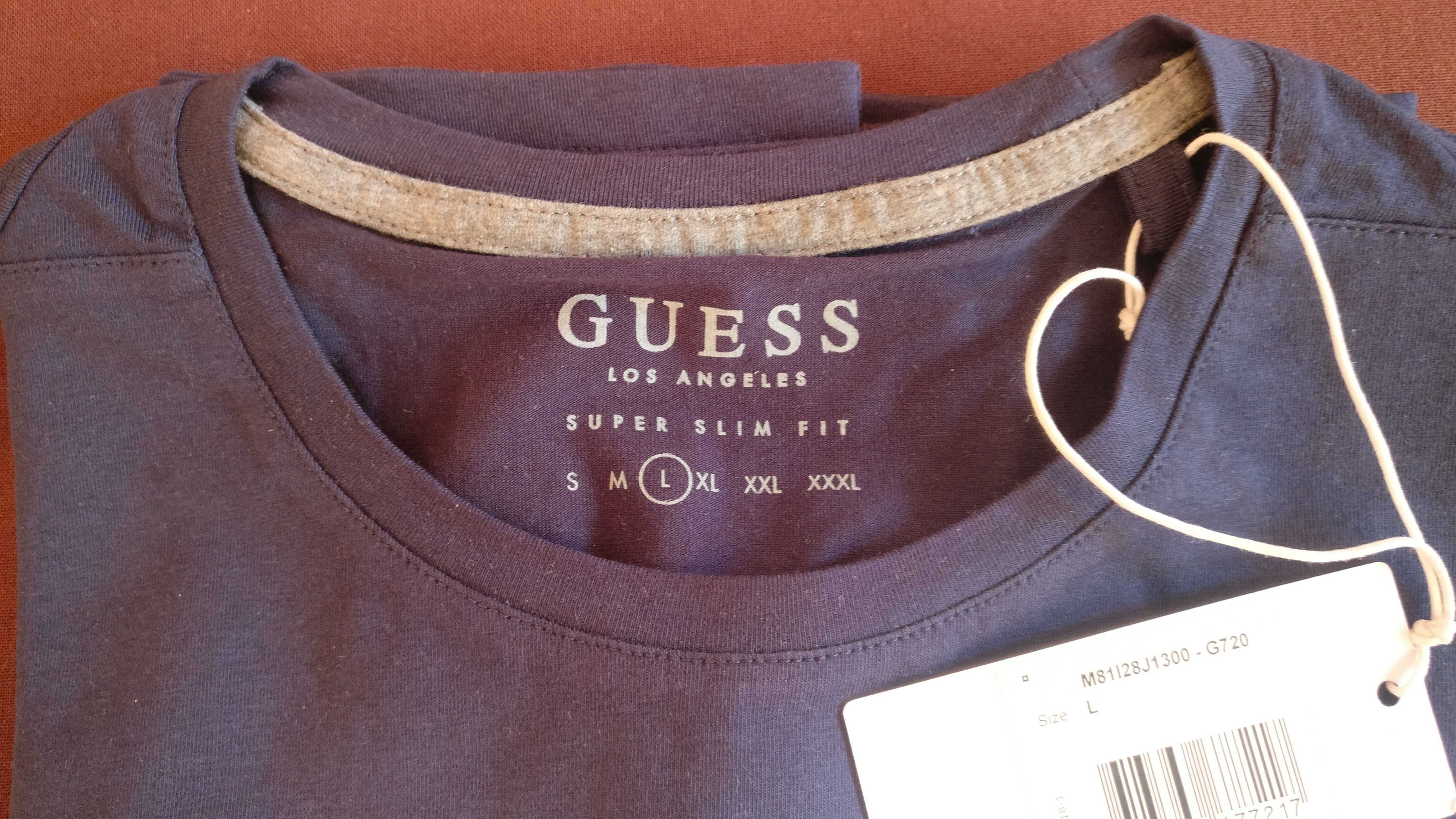 Тениска GUESS с дълъг ръкав
