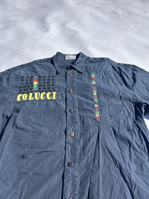 FOARTE RAR Carlo Colucci vintage anii 90 camasa unica marimea XL / L