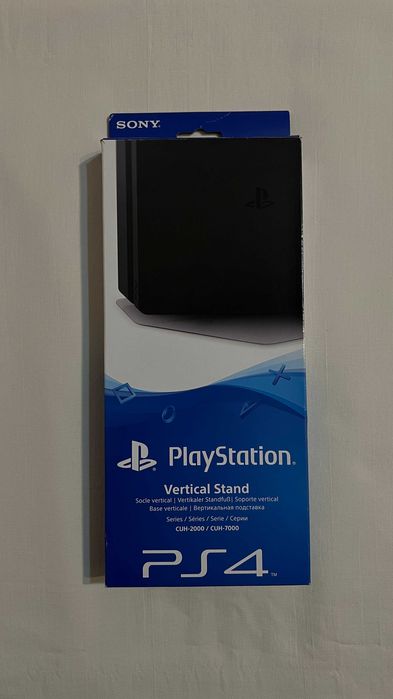 PlayStation 4 Pro 1TB (CUH-7016B) + 2 игри + вертикална стойка