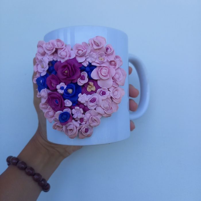 Cana handmade fimo model floral