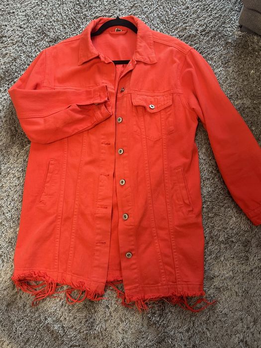 Geaca din blug, lungime medie