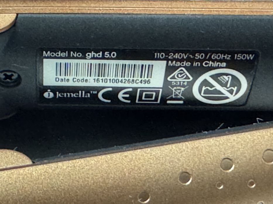 Vand placa indreptat parul profesionala GHD V Gold