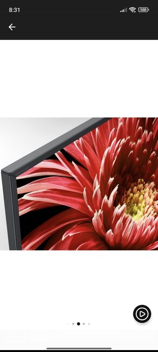 Sony 55XG8596, 55" (138.8 см), Smart Android, 4K Ultra HD