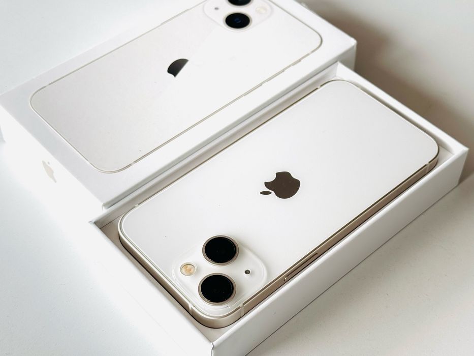 НОВ! Iphone 13 mini 256GB White 100% Батерия! Гаранция 6 месеца
