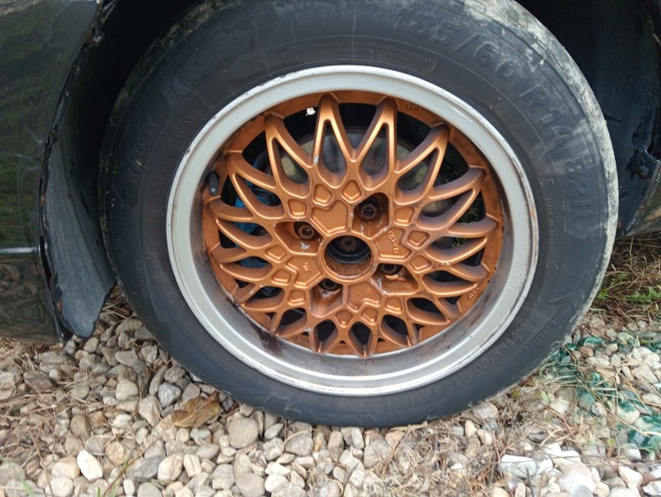 Vând jante originale exip 4x100 r14 cu buza