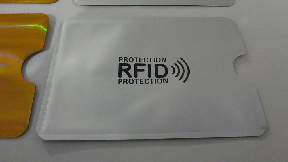 RFID защита за безконтактни банкови карти (4 броя)