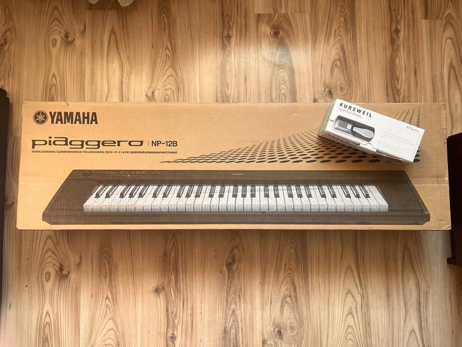 Pian Yamaha Piaggero NP-12B + Pedala Kurzeil KP-2