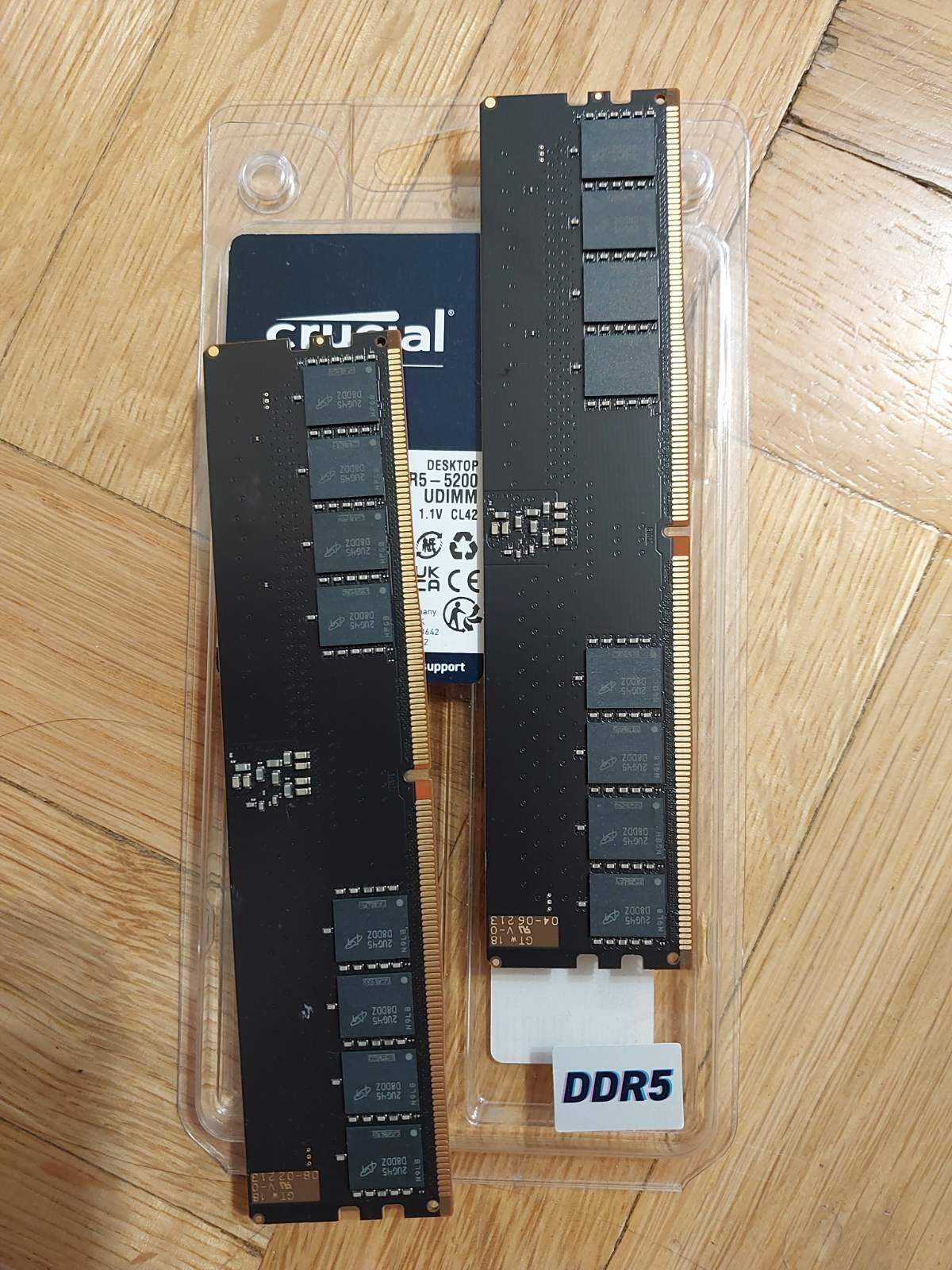 Нова 64GB DDR5 Silicon Power 5600Mhz CL40, Crucial, G.Skill 5200Mhz