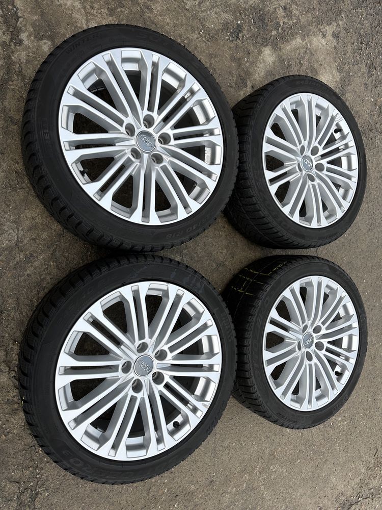 Jante 18 Audi S5 A5,A4,A6,Q2,Q3,Q5+Anv iarna 245/40/18 Pirelli