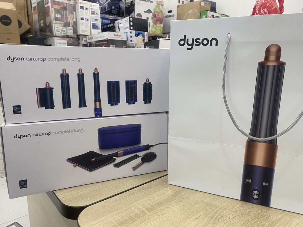 Dyson Airwrap complecte Long + расческа и чехли New version 2022 фен