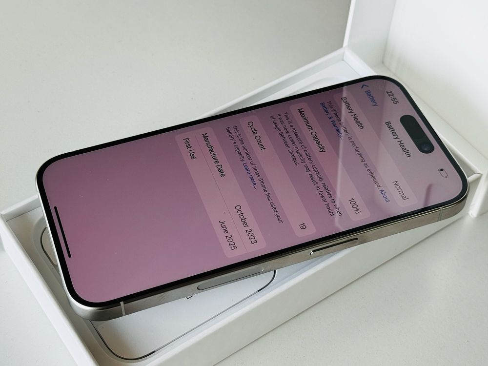 Iphone 15 Pro 256GB White Titanium sim-lock