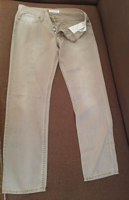 Blugi bărbătești LEVI'S, bej ,standard