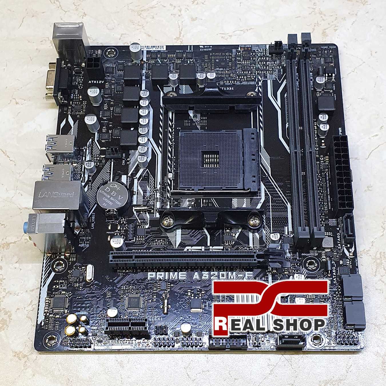 AMD-lite! ASUS A320M + Ryen 5 2600 6/12 3.9Гц + 16GB D4/3200 ~10400