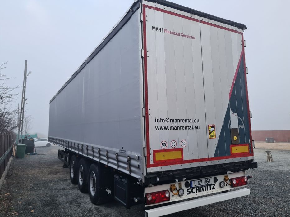 Semiremorca Schmitz 2016 stare impecabila 4 anv noi disc noi 9799