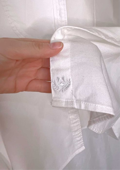 Бяла дамска риза Maddison, размер 34-36