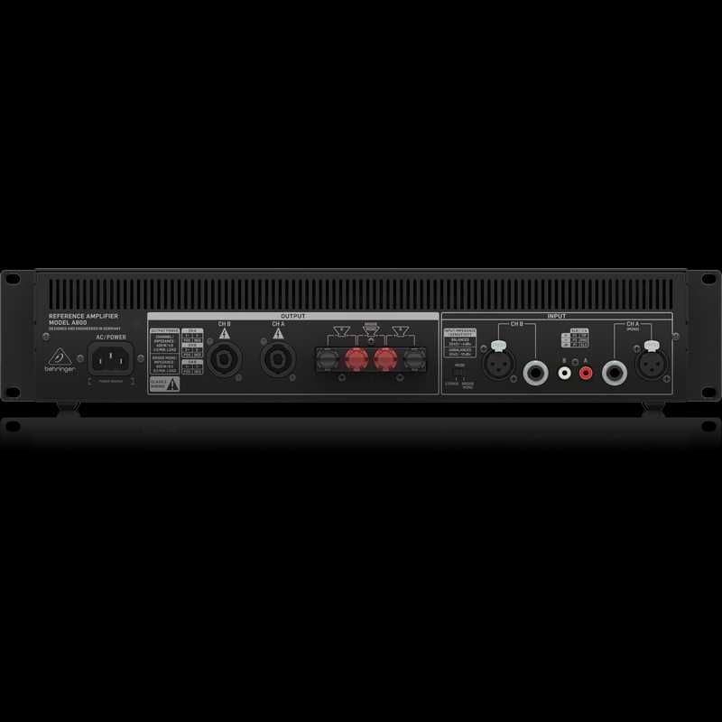 Amplificator Audio Profesional Behringer A800 hifi