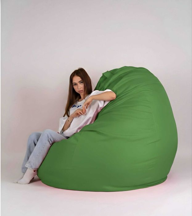 Кресло Мешок, Бин Бэг, Bean bag, Пуфик, XXXXL 160x100, Голубой