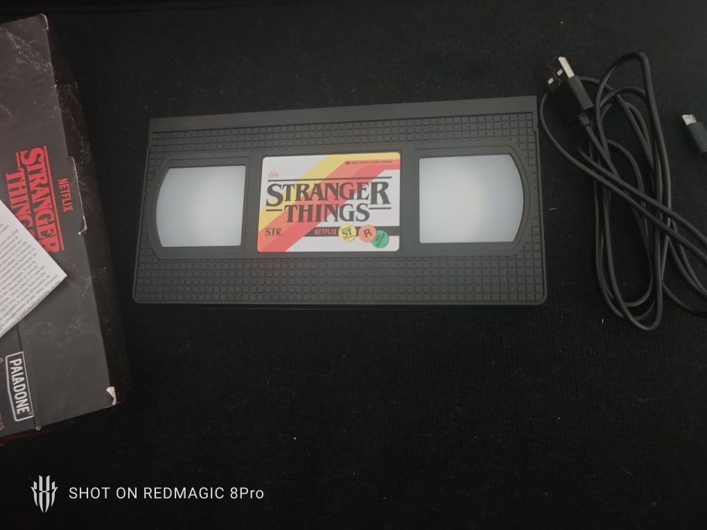 Paladone official Netflix Stranger Things VHS light