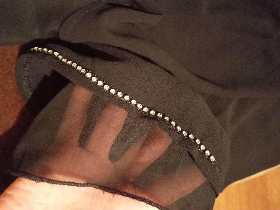 Вечерние брюки креп-шифон 44 размер