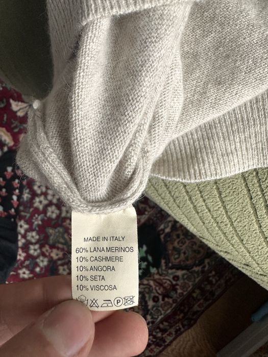 Кашмирен пуловер DEERFIELD – Made in Italy