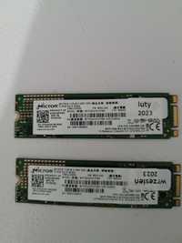 2x SSD Micron 1100 de  512GB M.2 2280 SATA( nu nvme!)