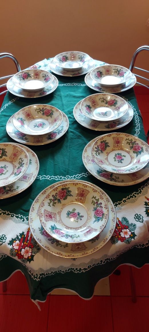 Set chinezesc vintage portelan 43 piese