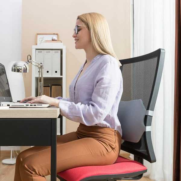 Pernă lombară cu gel și husă detașabilă Glushion I