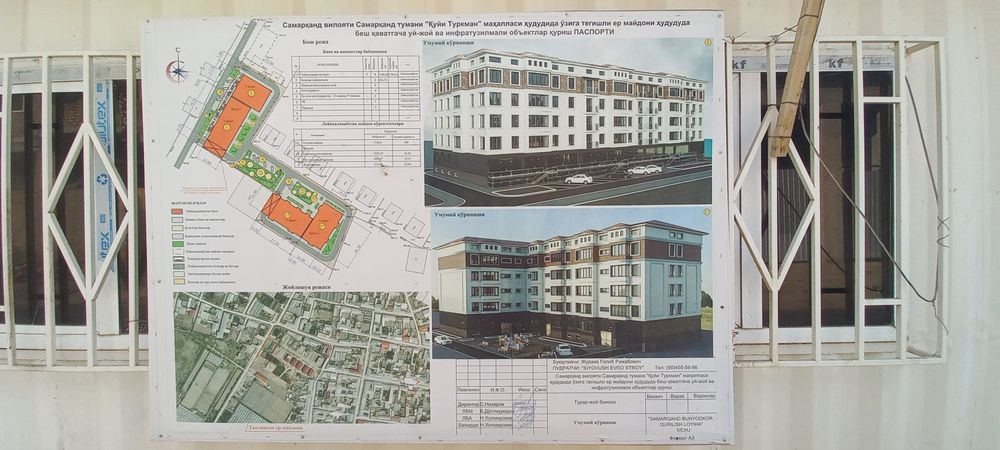 Arzonga yangi qurilgan kvartira.