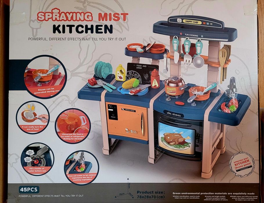 Bucatarie copii Spraying Mist ,la cutie