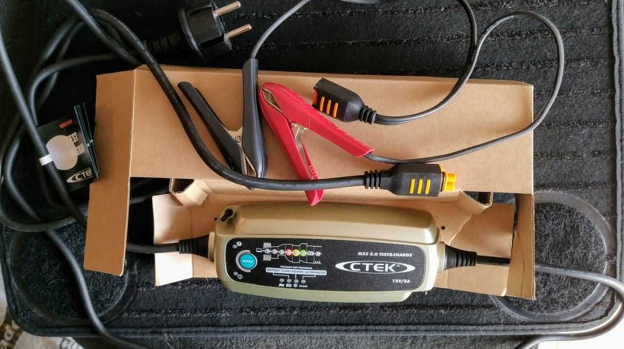 CTEK MXS 5.0 TEST&CHARGE Интелектуальное  устройство для зарядки АКБ.