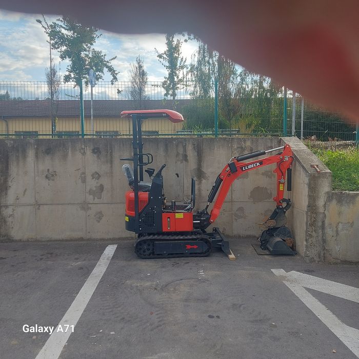 Miniexcavator 1200kg