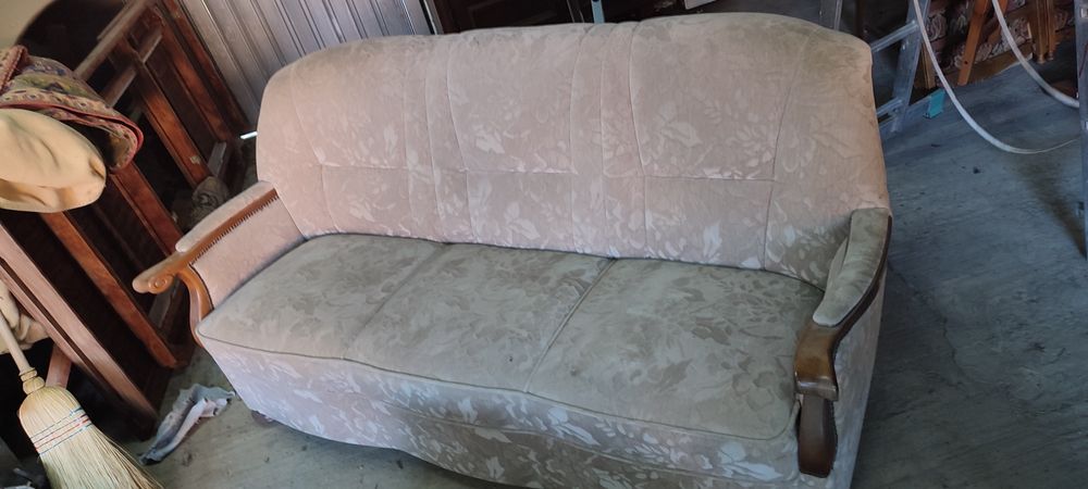 Canapea 3 locuri lemn masiv